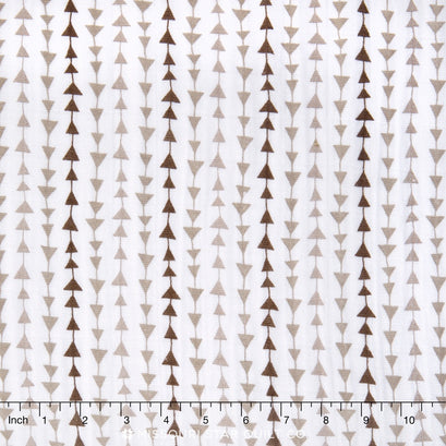 Embrace - Double Gauze Natural Arrow Yardage