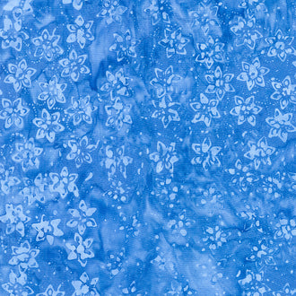 Tonga Batiks - Mini Blueberry Tarte Daffodil Blue Yardage