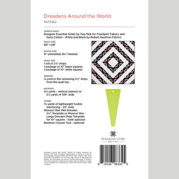 Dresdens Around the World Quilt Pattern by Missouri Star Alternative View #1
