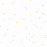 Cozy Cotton Flannels - Rainbow White Yardage Primary Image