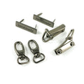 The Flora Wristlet Bag Hardware Kit - Gunmetal Primary Image