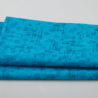 Jot Dot - Dot Texture Teal 108" Wide 3 Yard Cut