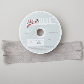 Thatched Bias Binding 20 Yard Spool - Gray