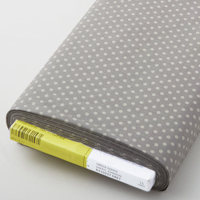 Greige Goods - Dots Grey 15 Yard Bolt
