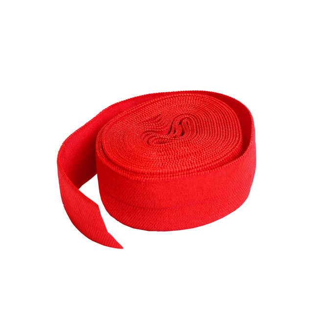 ByAnnie Fold-Over Elastic 20mm - 2 yards - Atom Red Primary Image