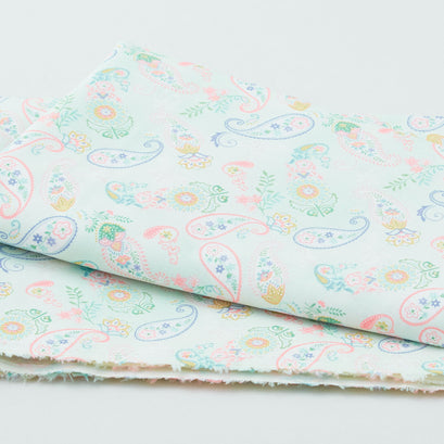 Dorothy Jean's Flower Garden - Paisley Green 2 Yard Cut
