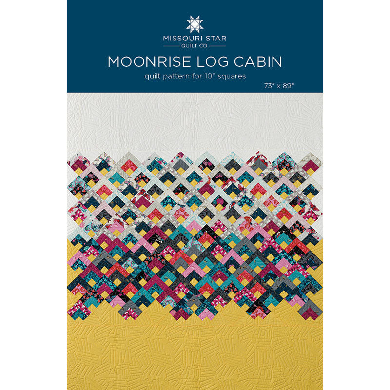 Moonrise Log Cabin Quilt Pattern by Missouri Star Primary Image