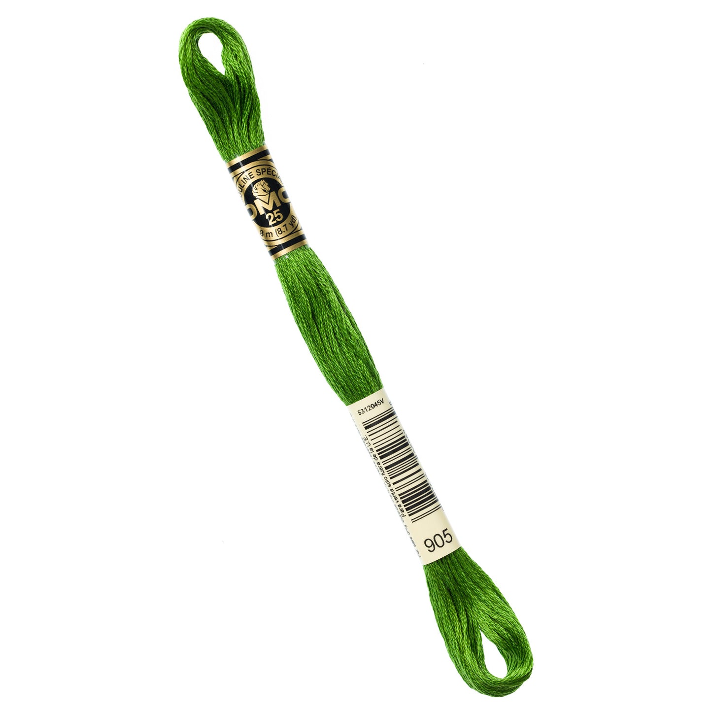 DMC Embroidery Floss - 905 Dark Parrot Green