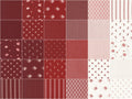 Red and White Gatherings Jelly Roll Alternative View #2