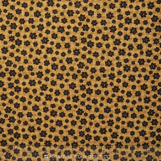 Bear Paws - Bear Paws Honey/Black Yardage
