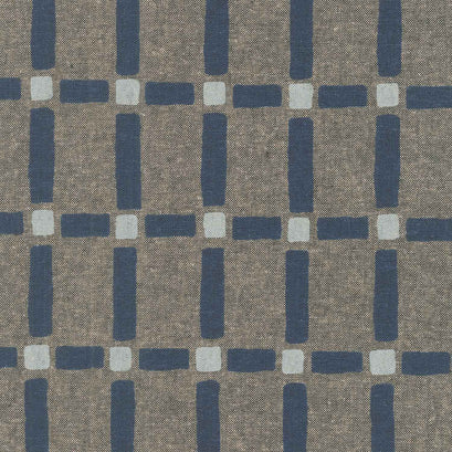 Riverbend - Geometric Espresso Yardage