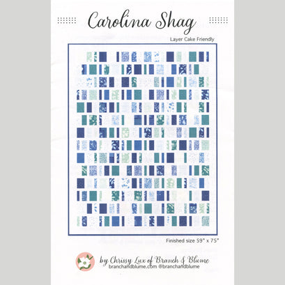 Carolina Shag Quilt Pattern