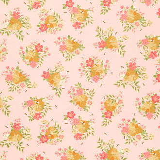 Honeycomb Hill - Main Blush Yardage