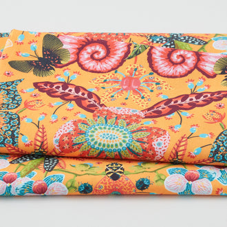 Tropicalism - Insectopia Yellow 2 Yard Cut