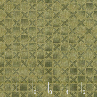 Froth and Bubble - X Texture Green Yardage