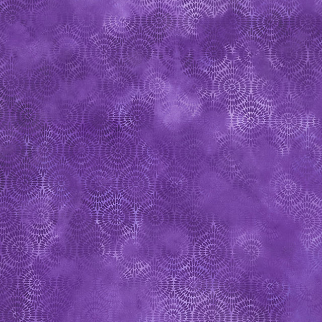 Prism (In The Beginning) - Stitching Purple Yardage Primary Image