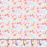 Franny’s Flowers - Small Floral Pink Yardage Primary Image