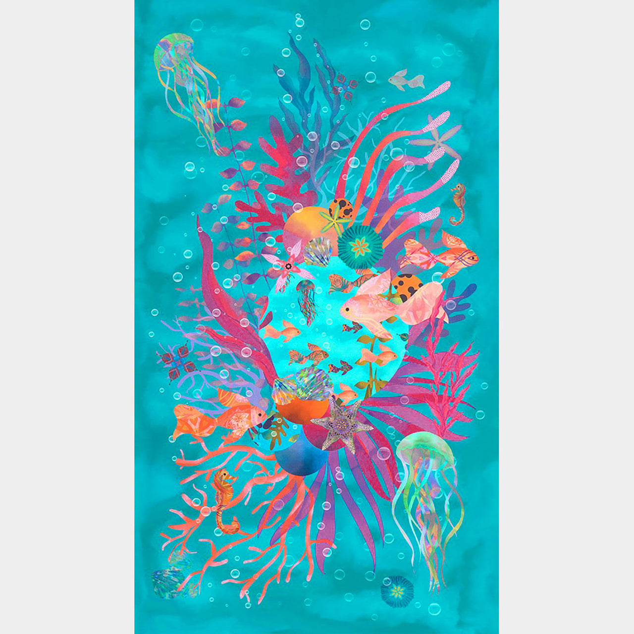 Oceanica - Underwater Aqua Panel Primary Image