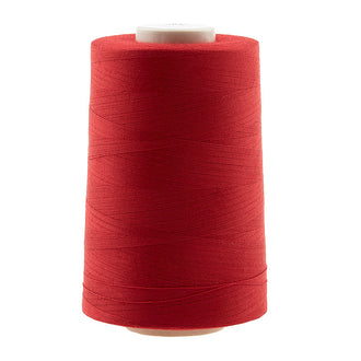 Fiery Red OMNI Thread - 6,000 yds (poly-wrapped poly core)