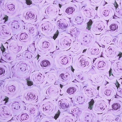 Love Letter - Packed Roses Purple Yardage
