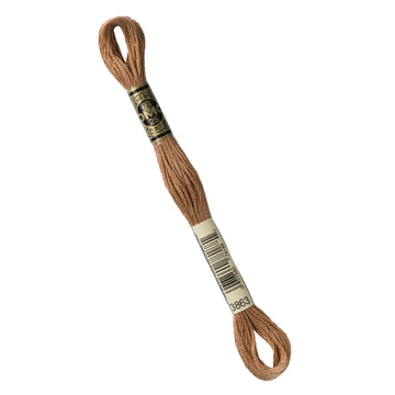 DMC Embroidery Floss - 3863 Medium Mocha Beige Primary Image