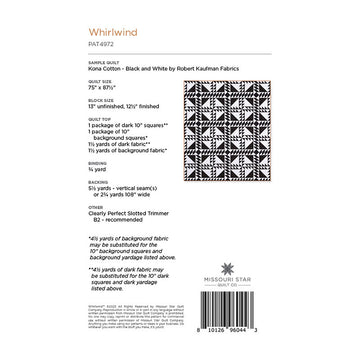 Whirlwind Quilt Pattern by Missouri Star Alternative View #1