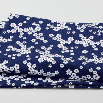 Anthem - Spaced Floral Blue 2 Yard Cut
