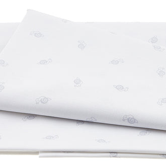 Spaced Out - Snails Light Gray 2 Yard Cut