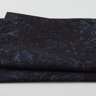 Obsidian Baliscapes Batiks - Palm Black 2 Yard Cut