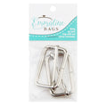 Emmaline 1-1/2" Wire Formed Strap Sliders - Set of Two Nickel Alternative View #1