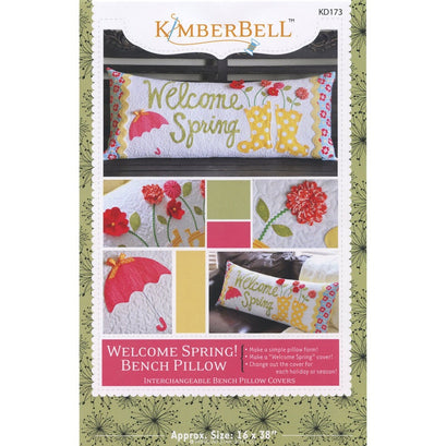 Welcome Spring! Bench Pillow Pattern