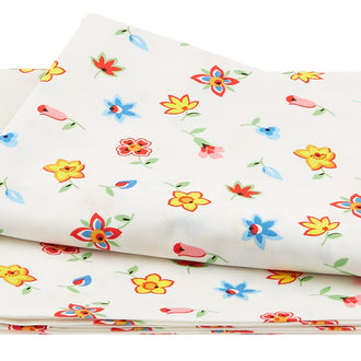 Five + Ten - Floral Toss Ivory 2 Yard Cut