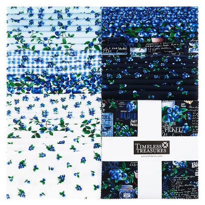 Blueberry Delight 10" Squares