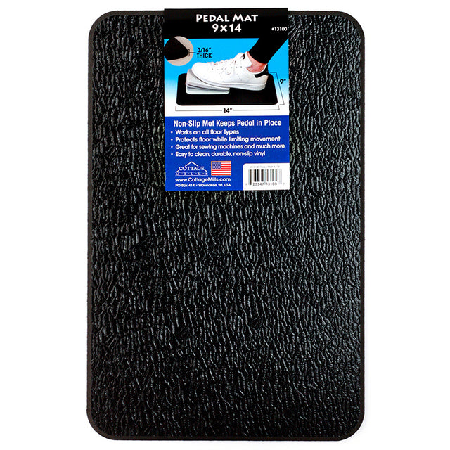 Stay-In-Place Pedal Mat - 9" x 14" Primary Image