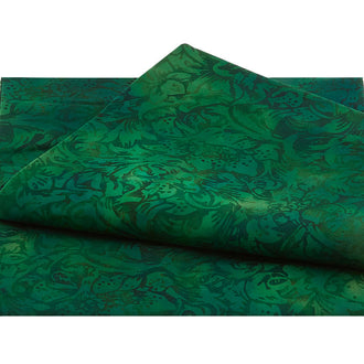 Rainbow Days Batiks - Large Floral Vine Leprechaun 2 Yard Cut