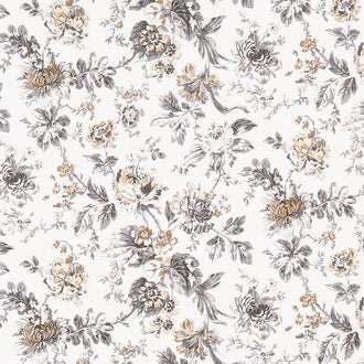 Lockwood Manor - Trailing Flowers Cream Yardage