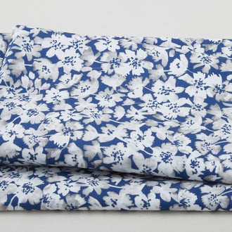 Flora Bella - Flower Fancy Denim 2 Yard Cut