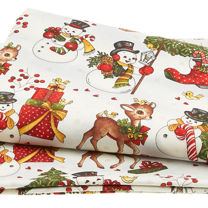 Winter Joy - Allover Novelty Cream 2 Yard Cut