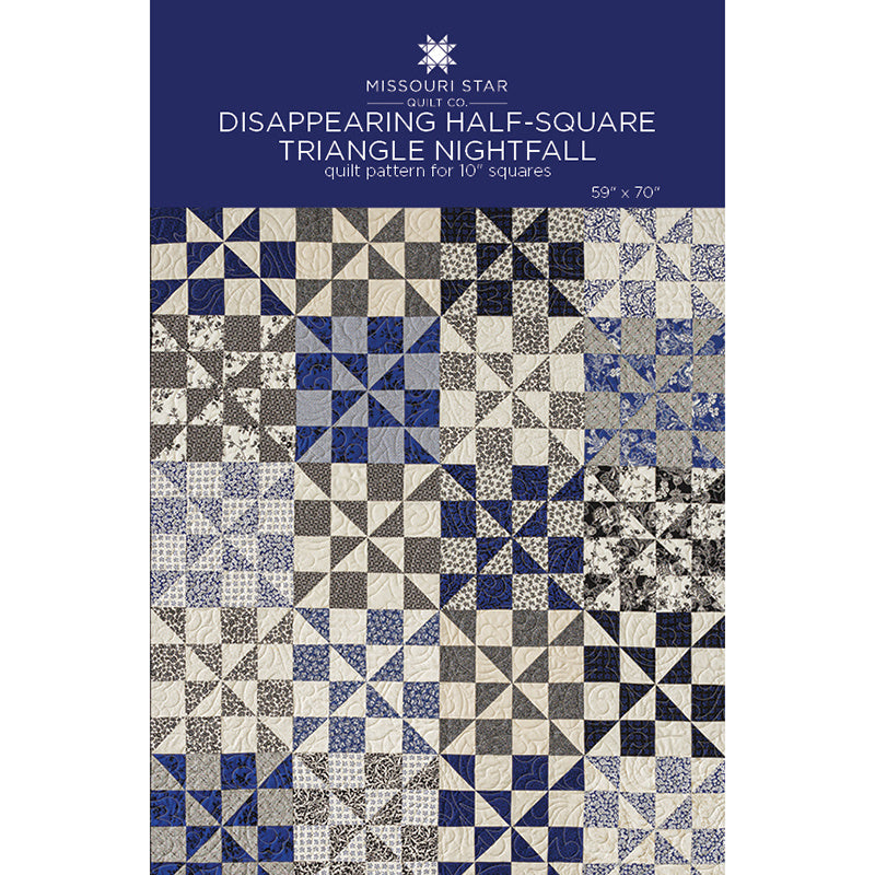 Disappearing Half-Square Triangle Nightfall Quilt Pattern by Missouri Star Primary Image