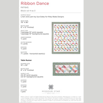 Digital Download - Ribbon Dance Pattern by Missouri Star Alternative View #1