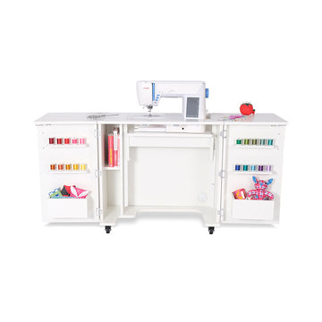 Bandicoot II Sewing Cabinet - Ash White Alternative View #3