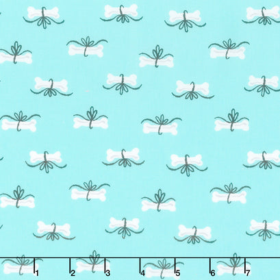 Furry and Bright - Bones Teal Yardage
