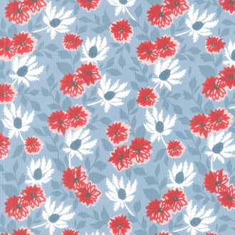 Old Glory - Liberty Bouquet Sky Yardage