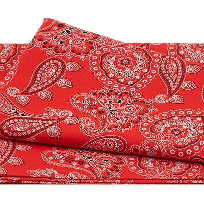 Bandana Ballard - Bandana Allover Red 2 Yard Cut