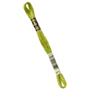 DMC Embroidery Floss - 471 Very Light Avocado Green Primary Image