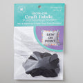Missouri Star Iron-on Fabric - Black Round Alphabet Alternative View #1