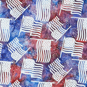 Artisan Batiks - Liberty - Flags Americana Yardage