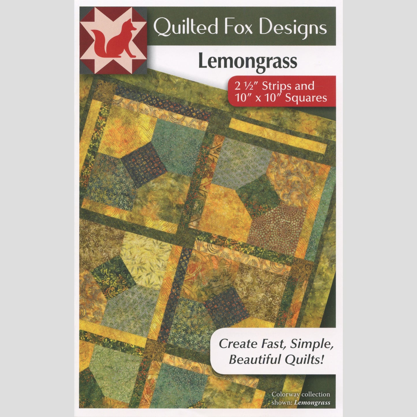 Lemongrass Quilt Pattern Primary Image