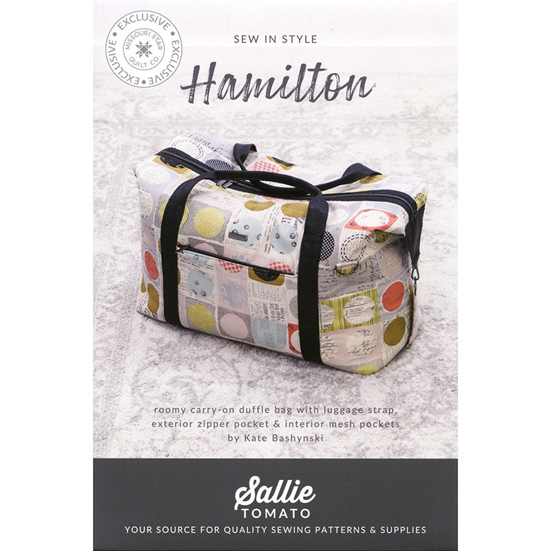 Hamilton Travel Duffle Bag Pattern Primary Image