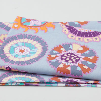 Kaffe Fassett Collective - February 2023 Carpet Cookies Grey 2 Yard Cut